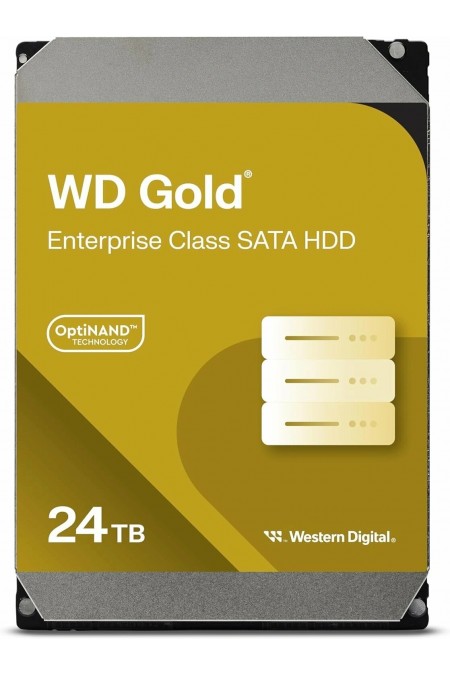 Внутренний HDD Western Digital WD Gold 512E 24 ТБ SATA-III (WD242KRYZ) 