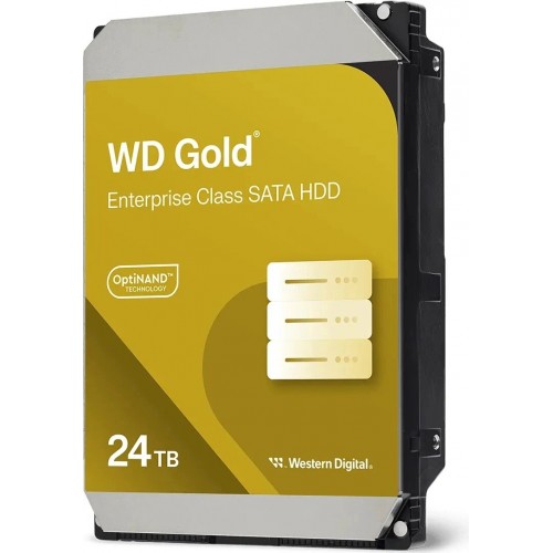 Внутренний HDD Western Digital WD Gold 512E 24 ТБ SATA-III (WD242KRYZ) 