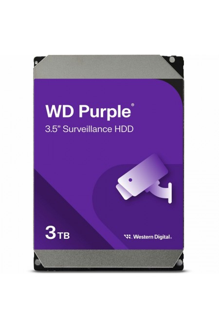 Внутренний HDD Western Digital WD Purple 3 ТБ (WD34PURZ) 