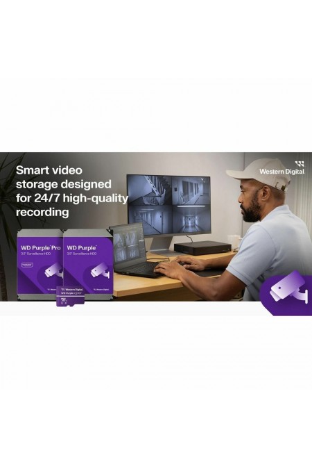 Внутренний HDD Western Digital WD Purple 3 ТБ (WD34PURZ) 2