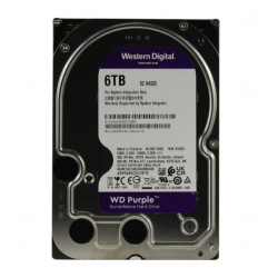 Внутренний HDD Western Digital WD Purple 6 ТБ SATA-III (WD63PURU)