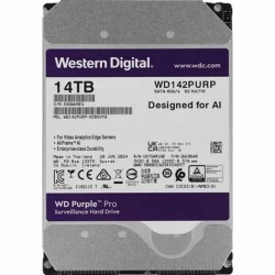 Внутренний HDD Western Digital WD Purple 7200 SATA3 14 ТБ (WD142PURP)
