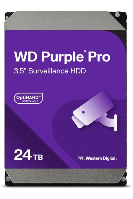 Внутренний HDD Western Digital WD Purple Pro 24 ТБ (WD241PURP) 