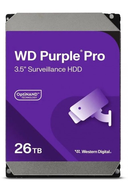 Внутренний HDD Western Digital WD Purple Pro 26 ТБ (WD260PURP) 1