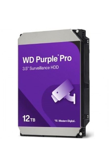Внутренний HDD Western Digital WD Purple Pro SATA-III 12 ТБ (WD122PURP) 