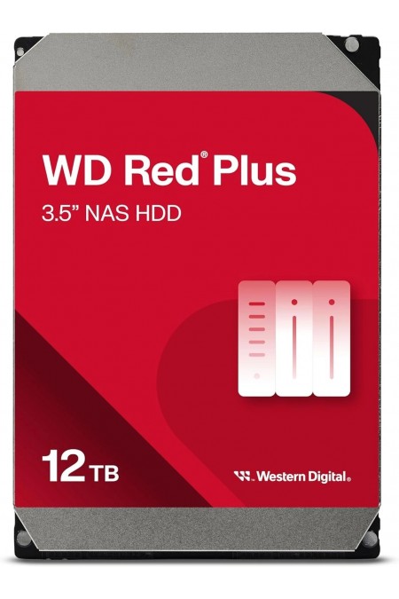 Внутренний HDD Western Digital WD Red Plus 12 ТБ (WD120EFGX) 