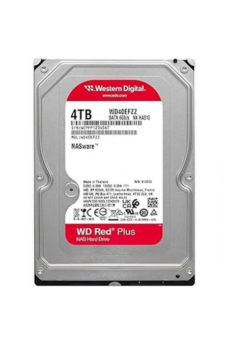 Внутренний HDD Western Digital WD Red Plus 4 ТБ (WD40EFZZ) 1