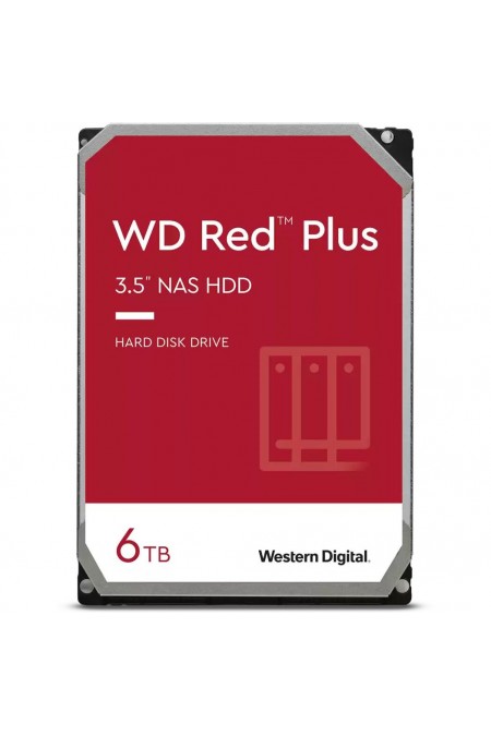Внутренний HDD Western Digital WD Red Plus 6 ТБ (WD60EFPX) 