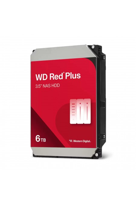 Внутренний HDD Western Digital WD Red Plus 6 ТБ (WD60EFPX) 1