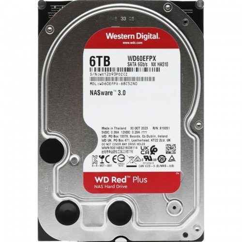 Внутренний HDD Western Digital WD Red Plus 6 ТБ (WD60EFPX) 2