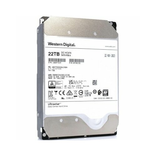 Внутренний HDD Western Digital WD Ultrastar DC HC570 22 ТБ (WUH722222ALE604) 