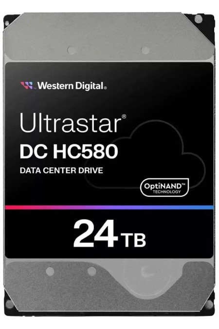 Внутренний HDD Western Digital WD Ultrastar DC HC580 24 ТБ (WUH722424ALE604) 1
