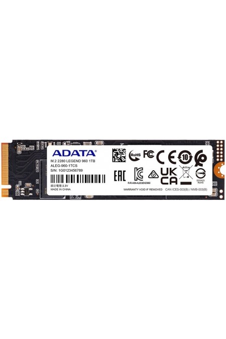 Внутренний SSD ADATA 1 ТБ M.2 (ALEG-960-1TCS) 1