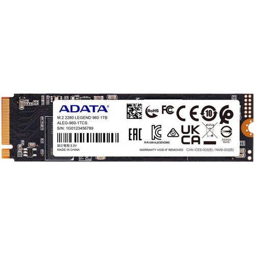 Внутренний SSD ADATA 1 ТБ M.2 (ALEG-960-1TCS) 2