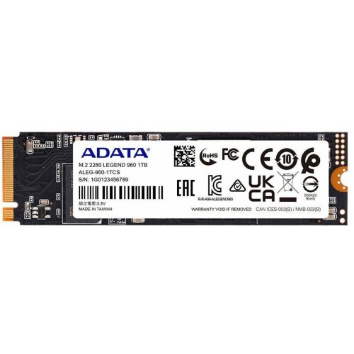 Внутренний SSD ADATA 4 ТБ M.2 (ALEG-960-4TCS) 6