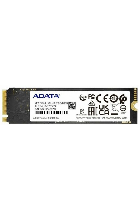 Внутренний SSD ADATA 512 ГБ M.2 (ALEG-710-512GCS) 1