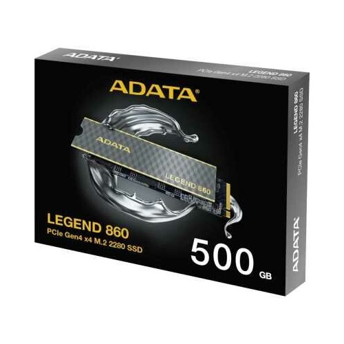 Внутренний SSD ADATA LEGEND 860 500 ГБ M.2 2280 (SLEG-860-500GCS) 1