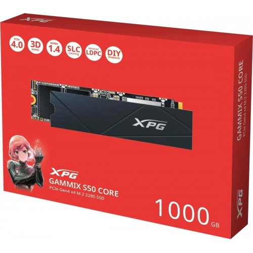 Внутренний SSD ADATA XPG Gammix S50 Pro 1 ТБ (AGAMMIXS50P-1000G-B) 