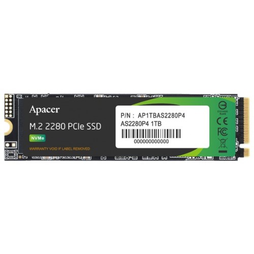 Внутренний SSD Apacer 1 ТБ M.2 (AP1TBAS2280P4X-1) 