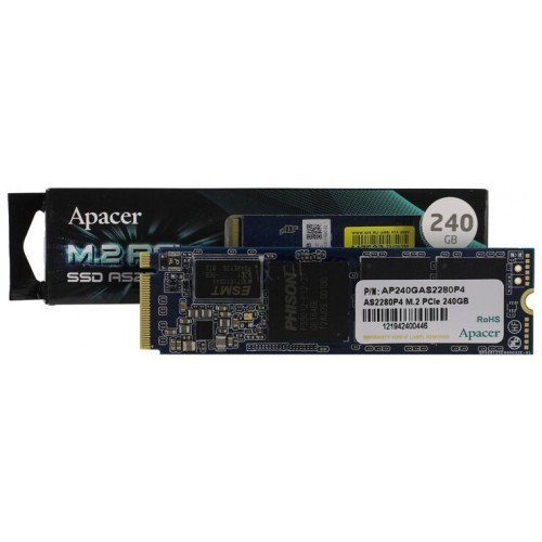 Внутренний SSD Apacer 2 ТБ M.2 (AP2TBAS2280P4UPRO-1) 1