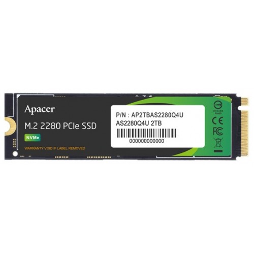 Внутренний SSD Apacer 2 ТБ M.2 (AP2TBAS2280Q4U-1) 2