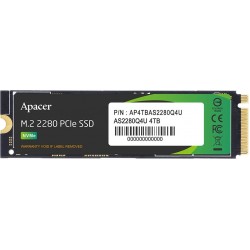 Внутренний SSD Apacer 4 ТБ M.2 2280 (AP4TBAS2280Q4U-1)
