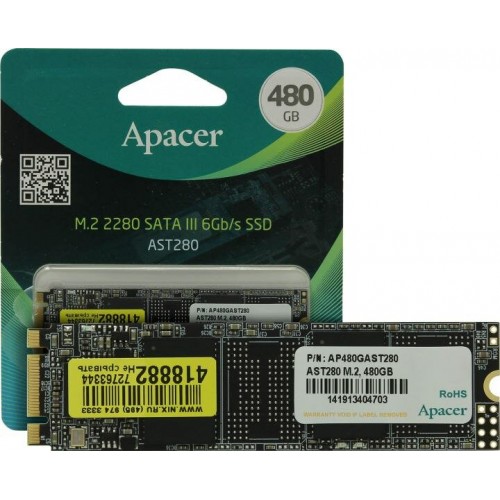 Внутренний SSD Apacer 480 ГБ (AP480GAST280-1) 8