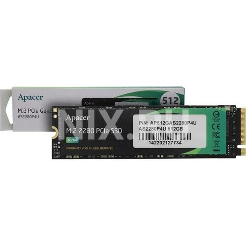 Внутренний SSD Apacer 512 ГБ M.2 (AP512GAS2280P4U-1) 9