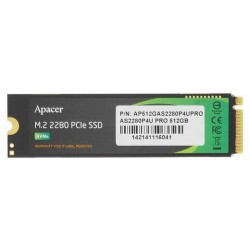 Внутренний SSD Apacer 512 ГБ M.2 (AP512GAS2280P4UPRO-1)