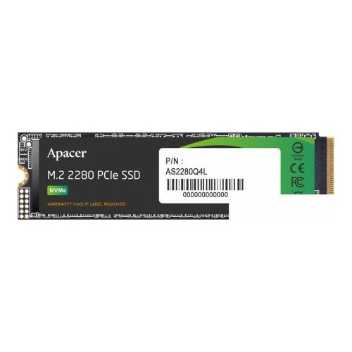 Внутренний SSD Apacer AS2280Q4L 1 ТБ M.2 2280 (AP1 ТБAS2280Q4L-1) 
