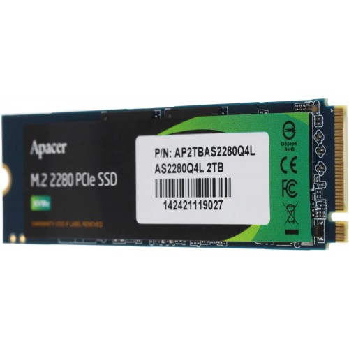 Внутренний SSD Apacer AS2280Q4L 2 ТБ M.2 2280 (AP2 ТБAS2280Q4L-1) 2