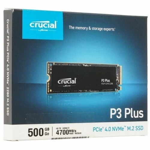 Внутренний SSD Crucial 500 ГБ M.2 (CT500P3PSSD8) 5