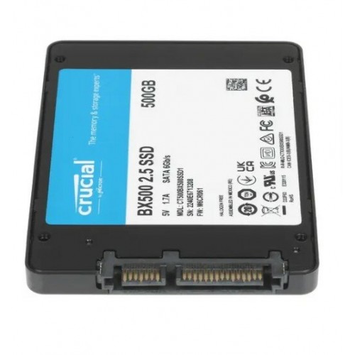 Внутренний SSD Crucial BX 500 ГБ SATA (CT500BX500SSD1) 6
