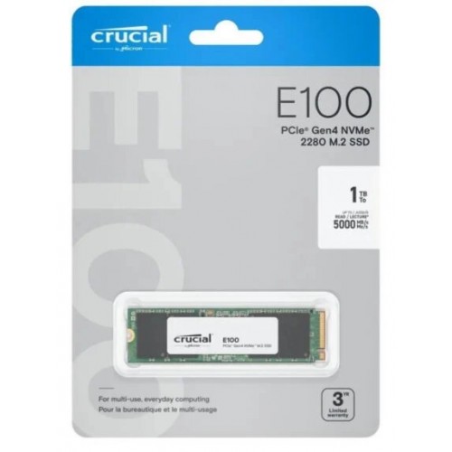 Внутренний SSD Crucial E100 1 ТБ M.2 2280 (CT1000E100SSD8) 3
