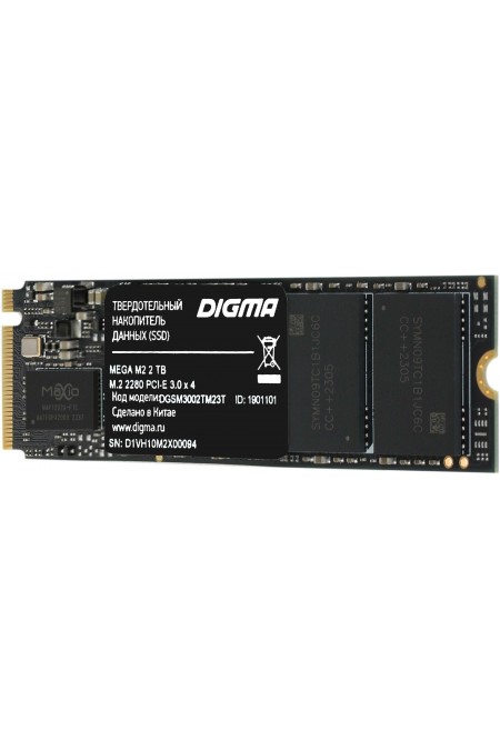 Внутренний SSD DIGMA 2 ТБ M.2 (DGSM3002TM23T) 1