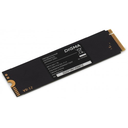 Внутренний SSD Digma Meta S69 M.2 2280 PCIe 4.0 x4 1 TB (DGSM4001TS69T) 1