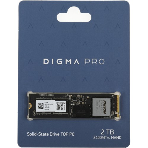 Внутренний SSD DIGMA Pro Top P6 2 ТБ M.2 (DGPST5002TP6T4) 