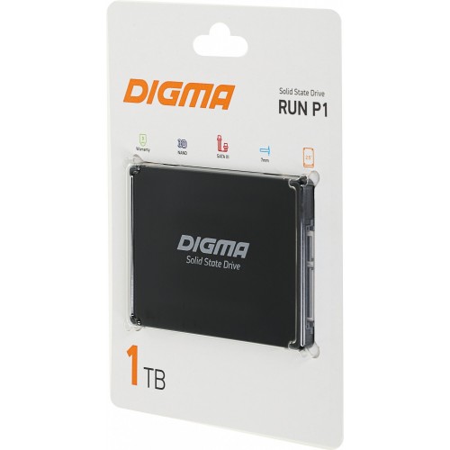 Внутренний SSD DIGMA Run P1 1 ТБ SATA III (DGSR2001TP13T) 6