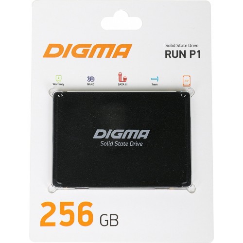 Внутренний SSD Digma Run P1 256 ГБ SATA III (DGSR2256GP13T) 4