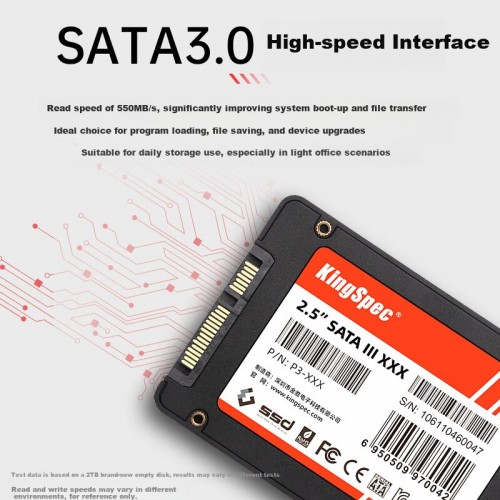 Внутренний SSD KingSpec 240 ГБ SATA (P4-240) 3