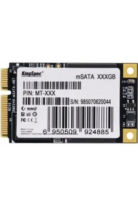 Внутренний SSD KingSpec 256 ГБ mSATA (MT-256) 