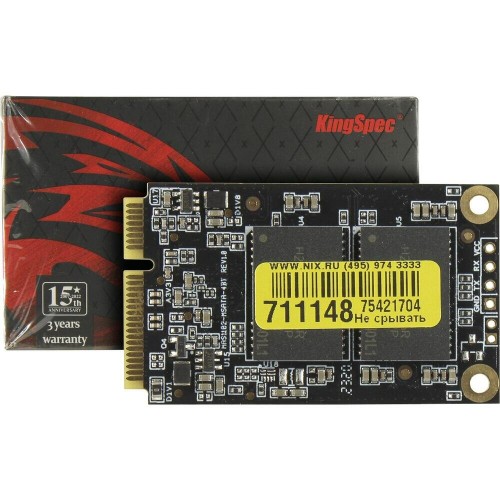 Внутренний SSD KingSpec 256 ГБ mSATA (MT-256) 3