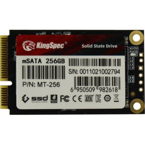 Внутренний SSD KingSpec 256 ГБ mSATA (MT-256) 6