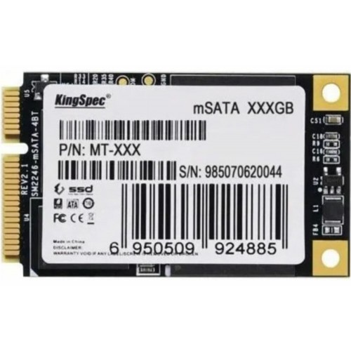Внутренний SSD KingSpec 256 ГБ mSATA (MT-256) 7