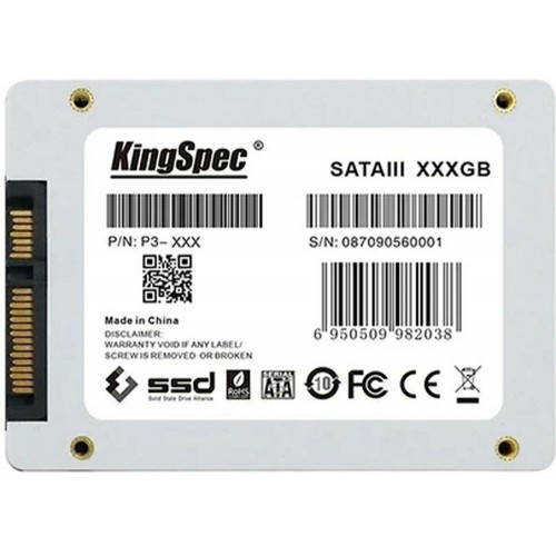 Внутренний SSD KingSpec 256 ГБ SATA (P3-256) 7