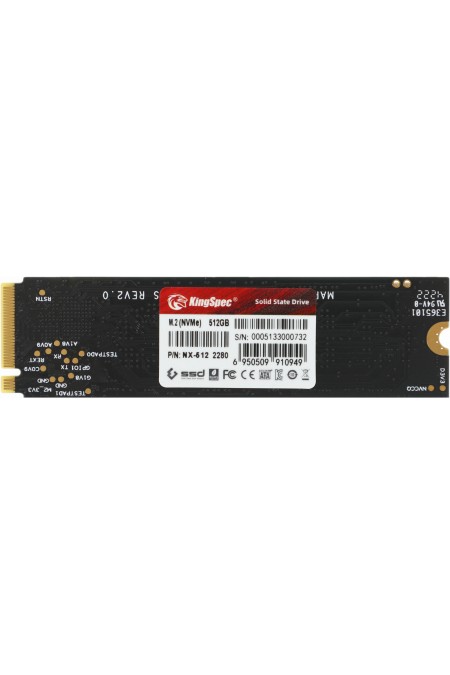 Внутренний SSD KingSpec 512 ГБ M.2 (NX-512) 6