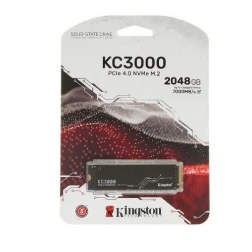 Внутренний SSD Kingston 2 ТБ M.2 (SKC3000D/2048G) 3