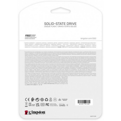Внутренний SSD Kingston 2 ТБ M.2 (SKC3000D/2048G) 5