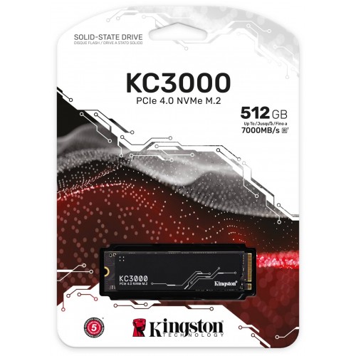 Внутренний SSD Kingston 512 ГБ M.2 (SKC3000S/512G) 2