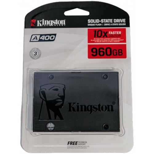 Внутренний SSD Kingston A400 960 ГБ SATA (SA400S37/960G) 7